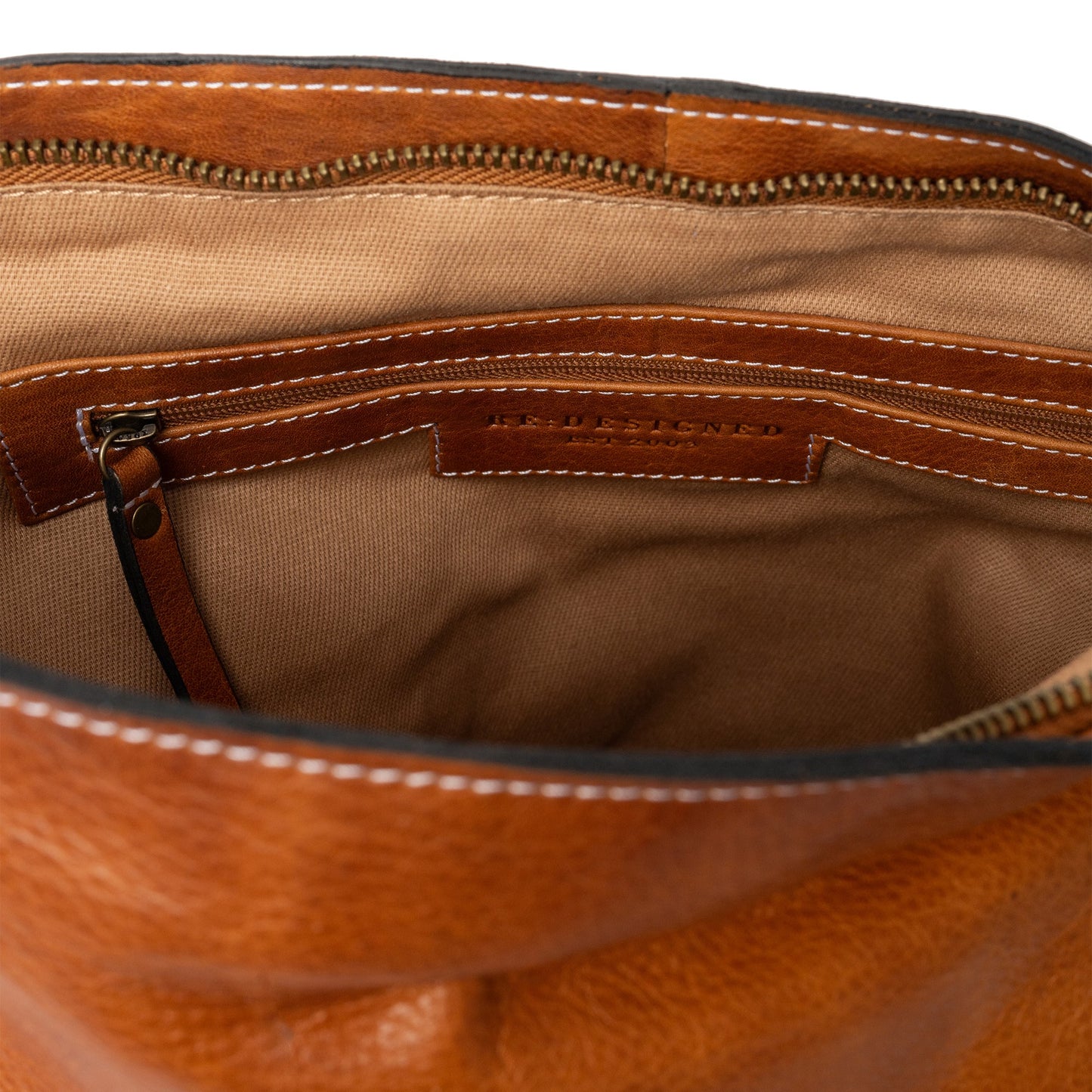 Re:Designed taske, Heda Big, Burned Tan