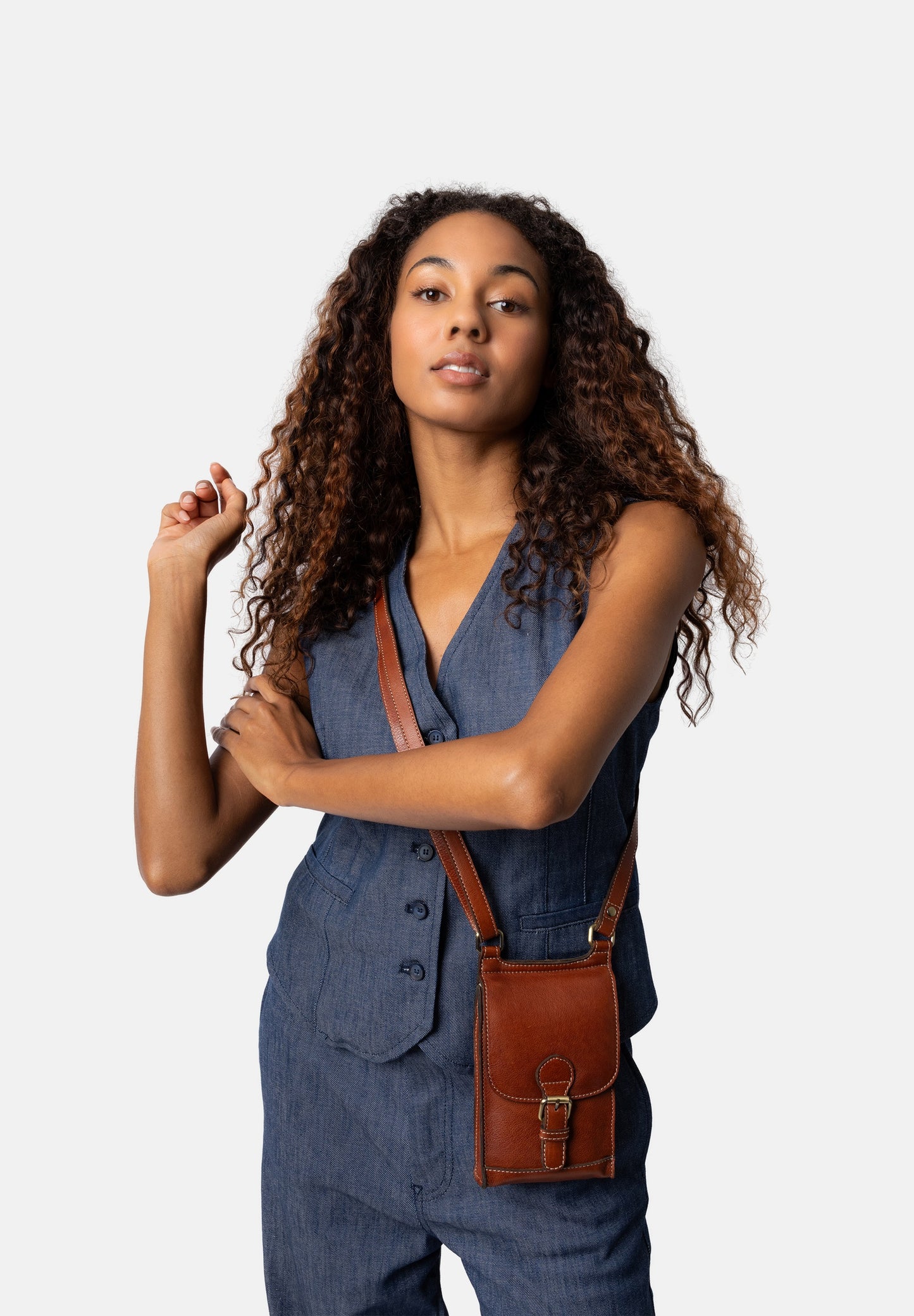 RE:DESIGNED Taske, Jeane Big, cognac