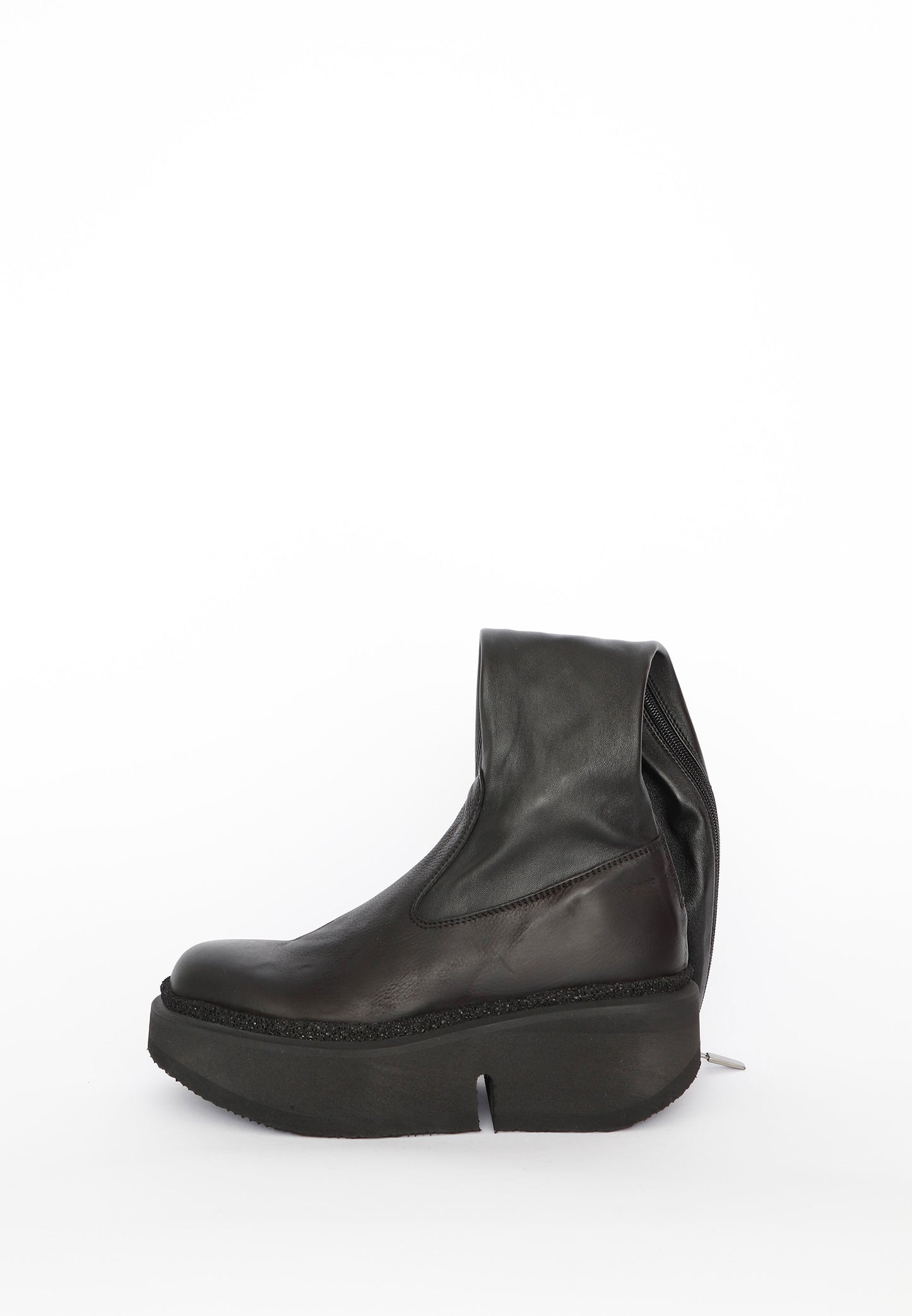 Lofina lang støvle sort 8344
