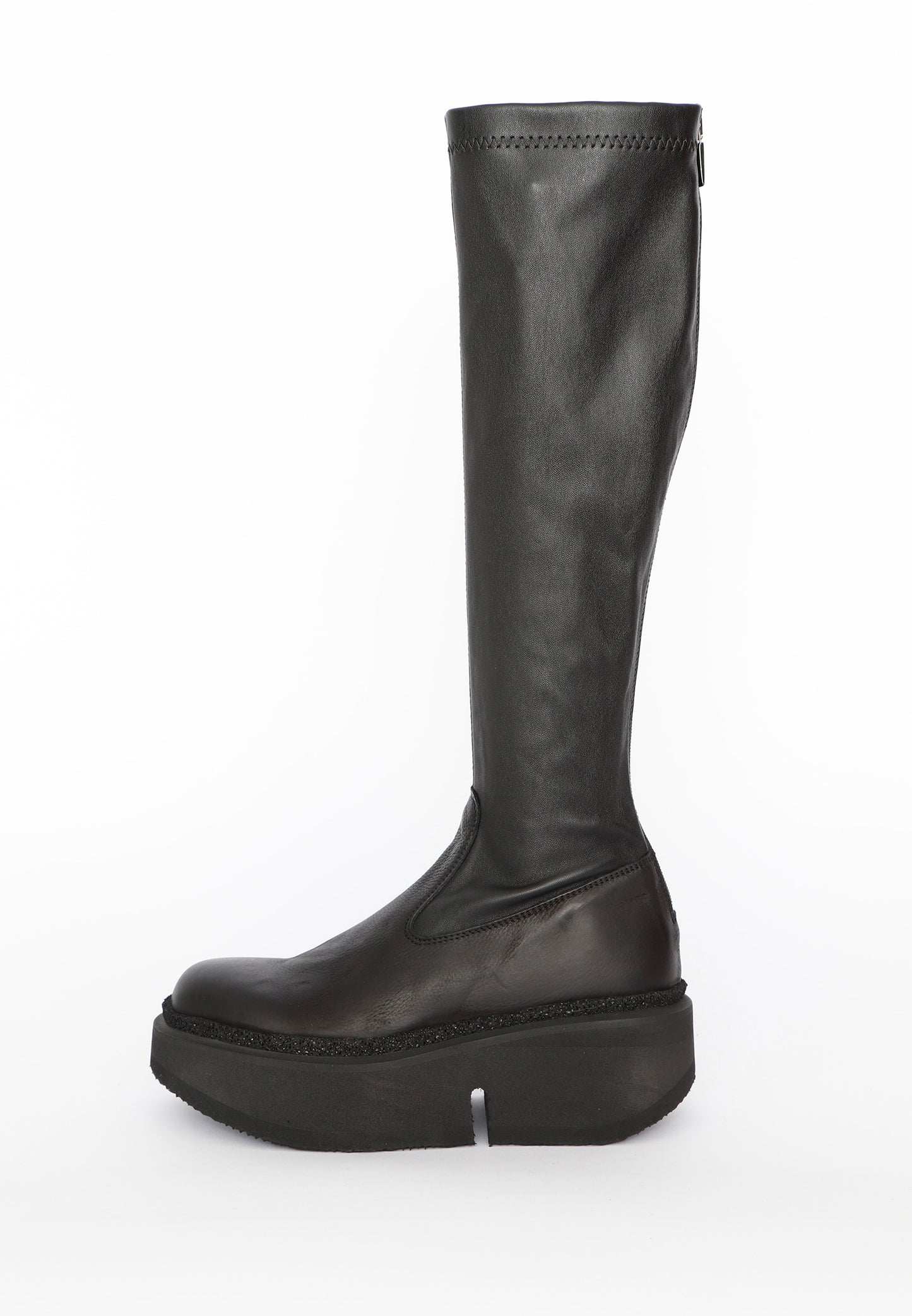 Lofina lang støvle sort 8344