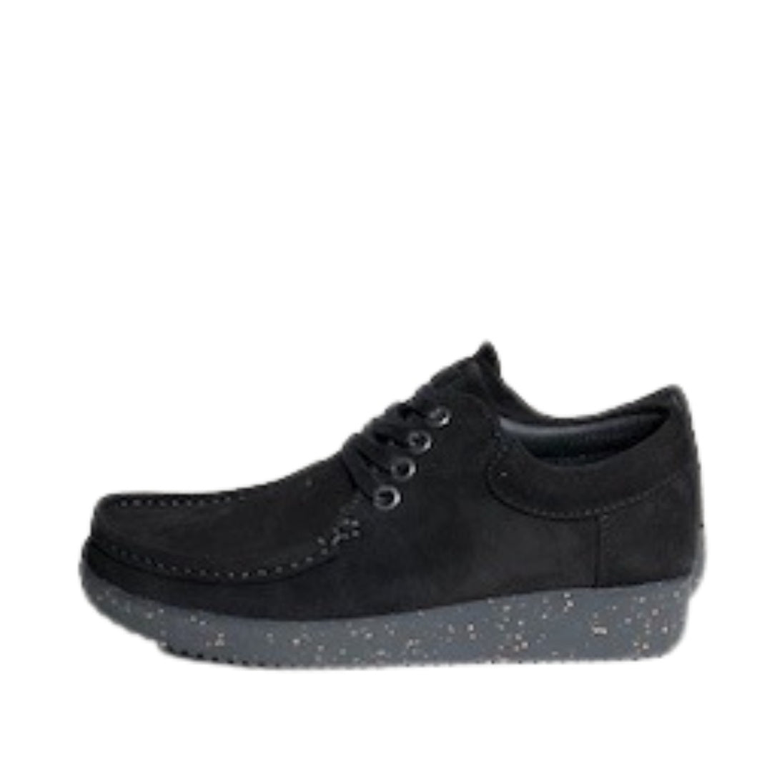 Nature sko, Anna sort ruskind matching sole