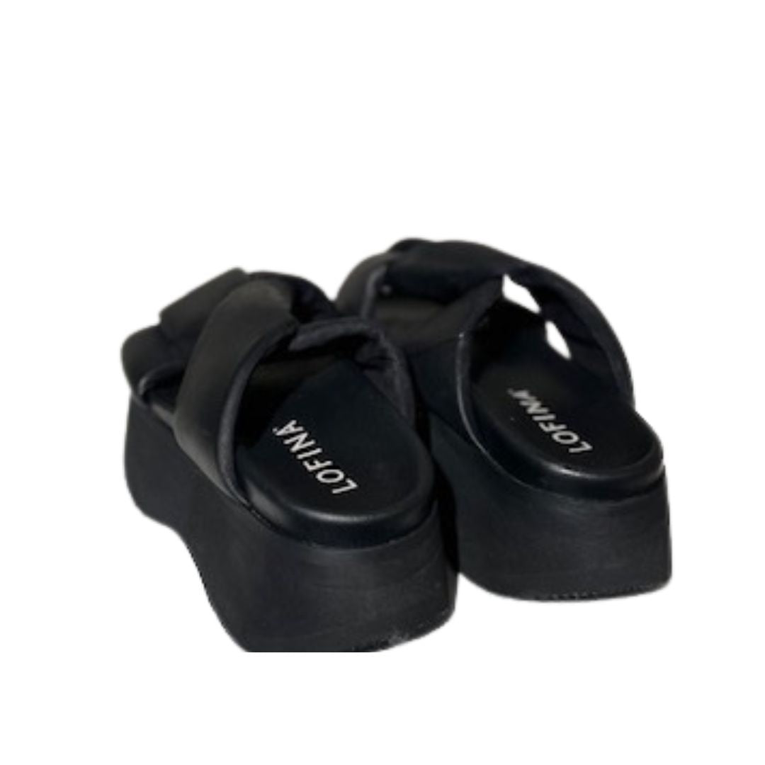 Lofina Slip in Sandal, Sort, 7161