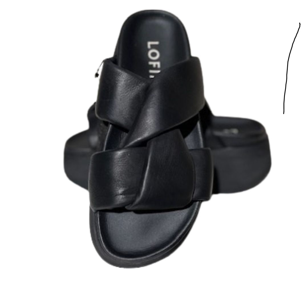 Lofina Slip in Sandal, Sort, 7161