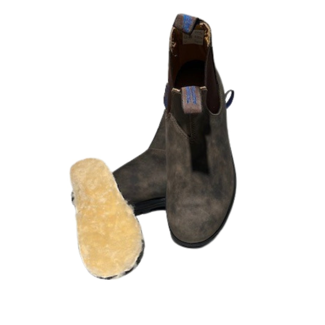 Blundstone Støvle, lammeskindssål, vandtæt,brun