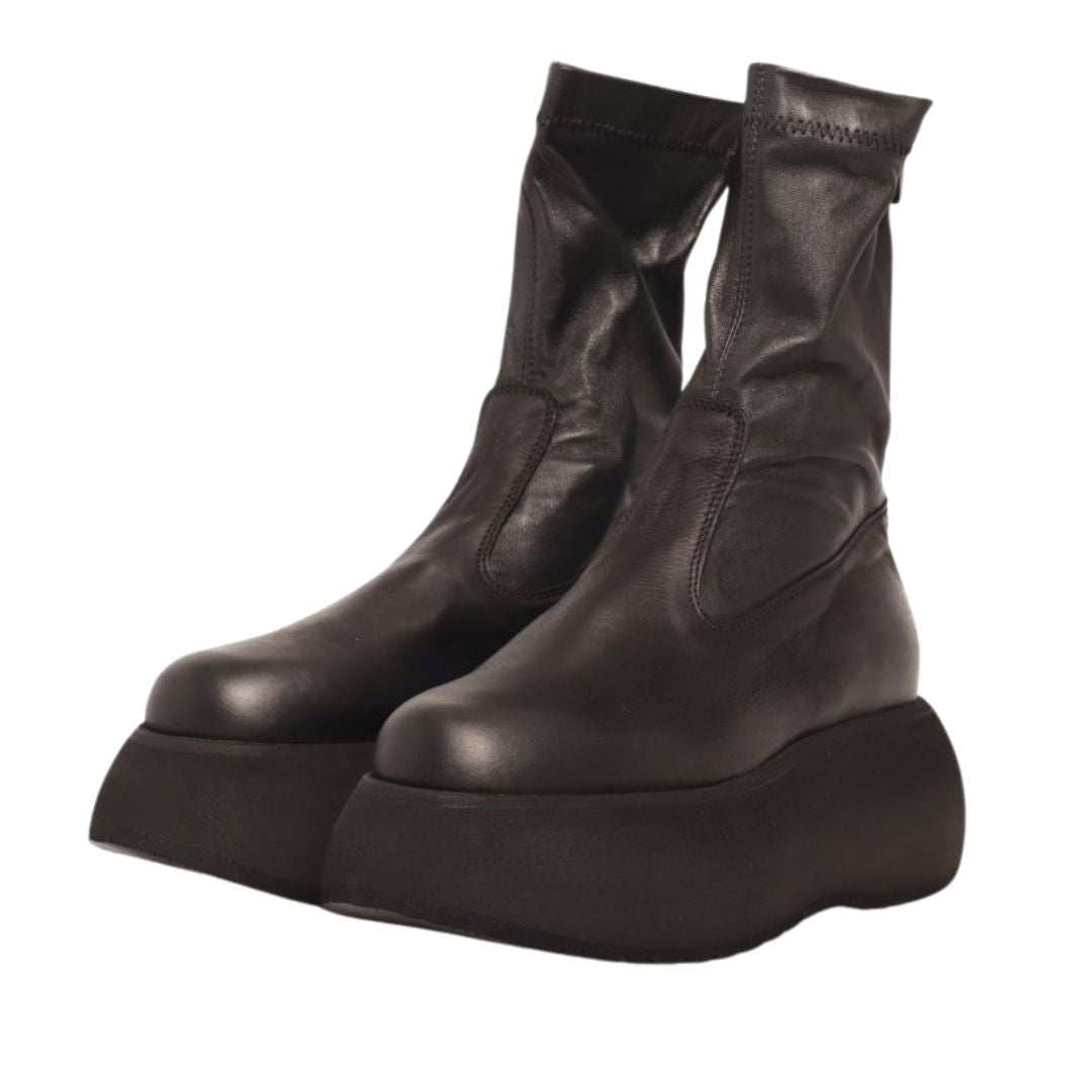 Lofina støvle, Stretch, Nero (sort)