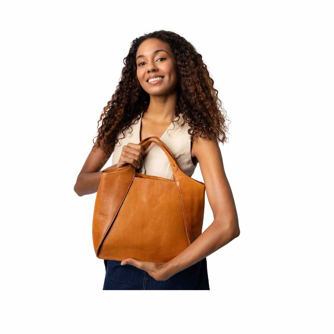 Re:Designed Taske, Jona Small, Burned Tan