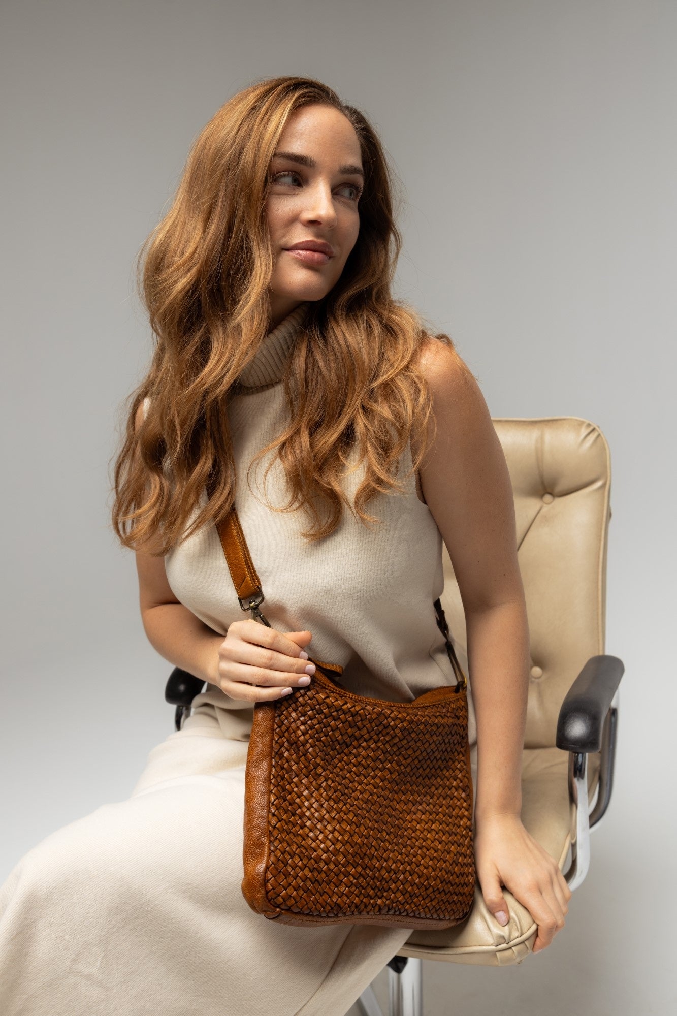 Re:Designed Jenne Medium, Tan, 5561