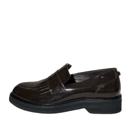 Cashott Loafer, Betty, brun lak