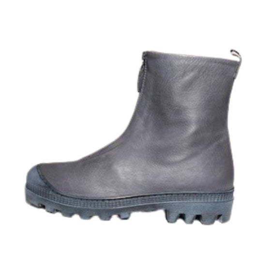 Lofina støvle med front lynlås inky blu 967