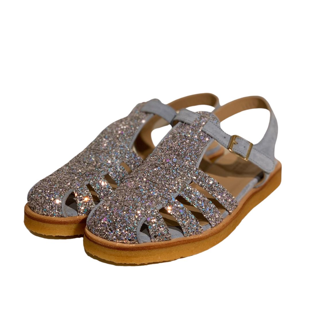 Angulus  Sandal, 5696, glimmer, lyseblå