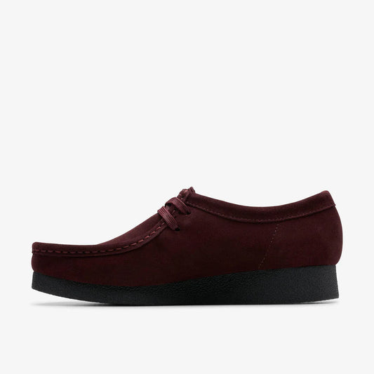 Clarks Wallabee merlot
