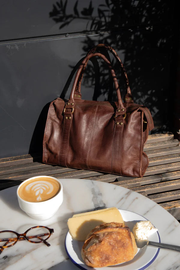 RE-DESIGNED Taske,Miri Small, Woodsmoke, 6539