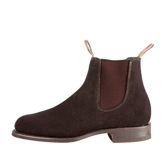 R. M. Williams, Wentworth, G-last, Suede Chocolate