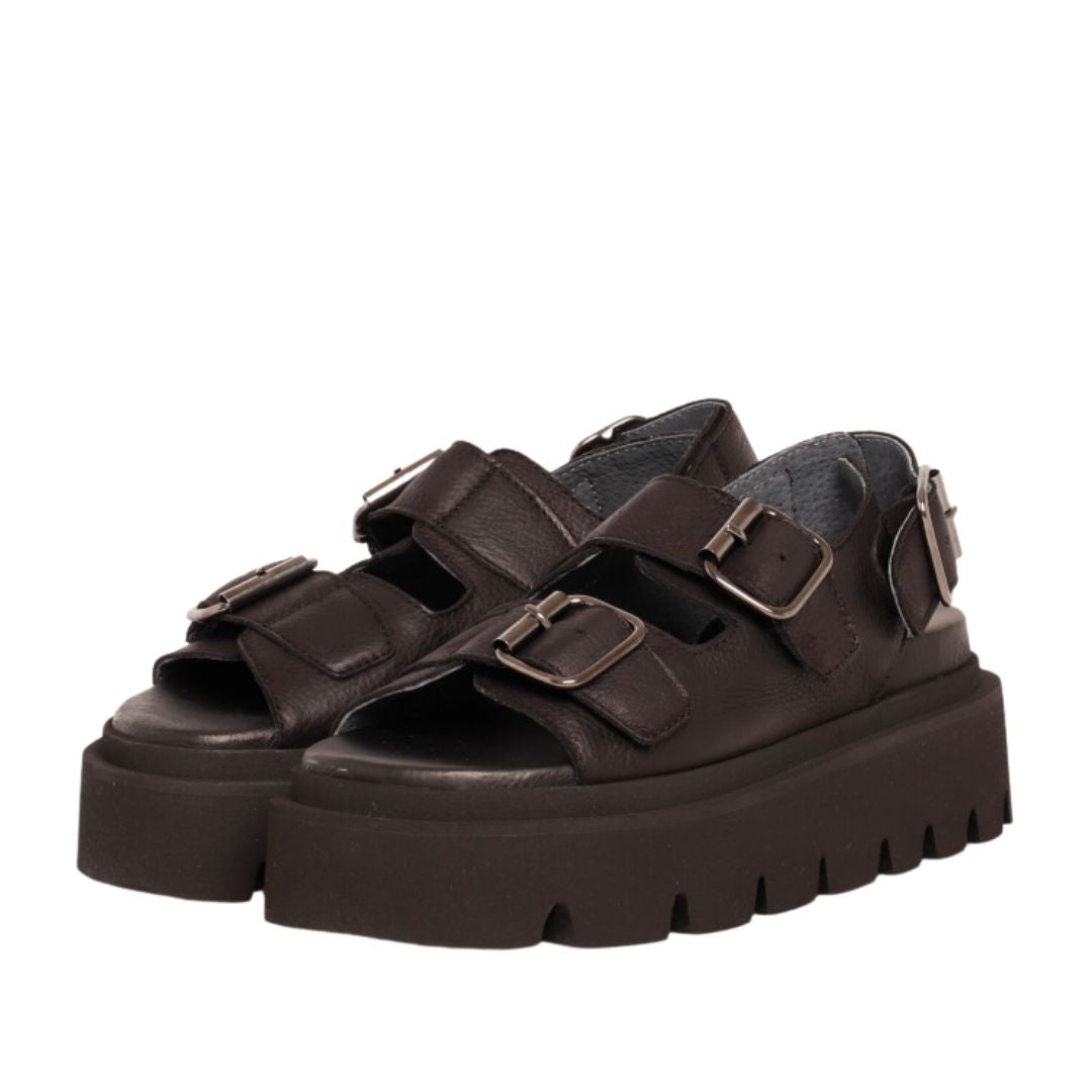 Lofina sandal, Nero (sort)