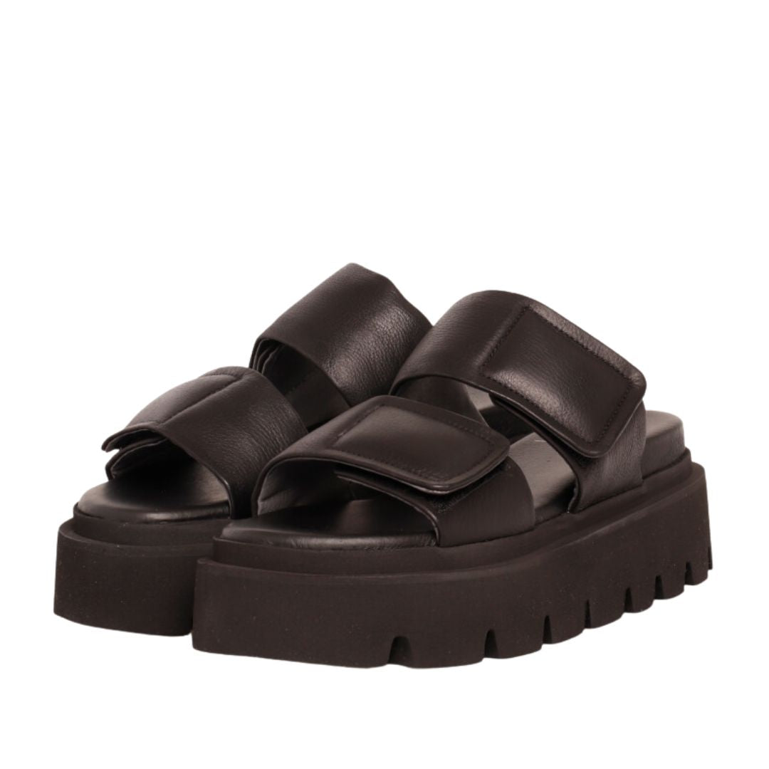 Lofina sandal, Nero (sort)