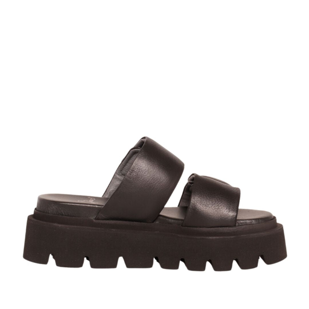 Lofina sandal, Nero (sort)