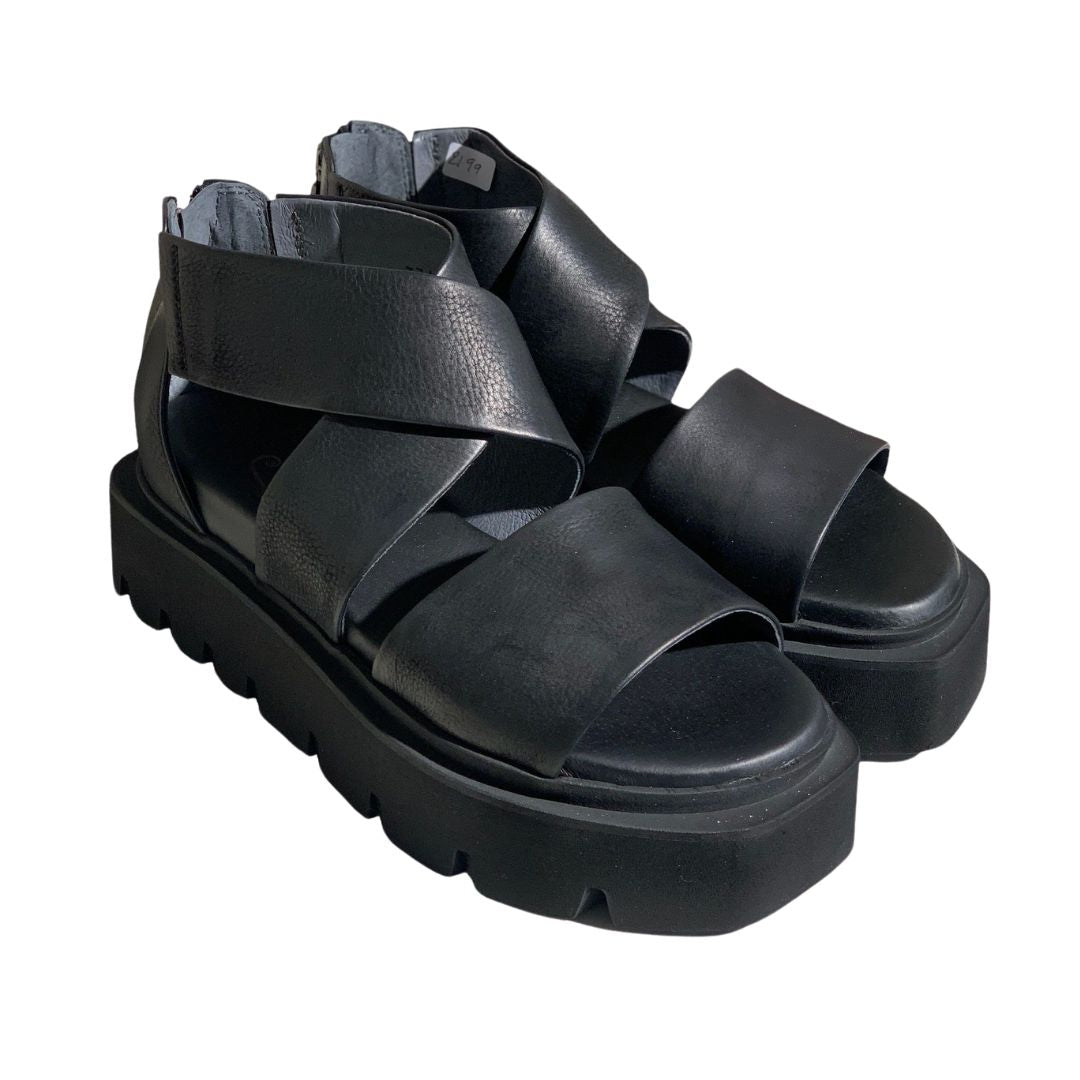 Lofina sandal, Nero (sort)