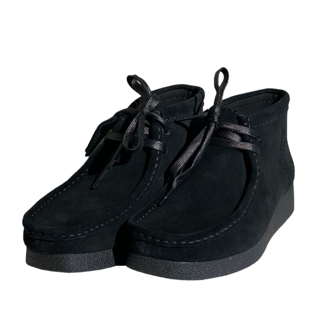 Clarks herrestøvle, Wallabee EVO ,suede, black