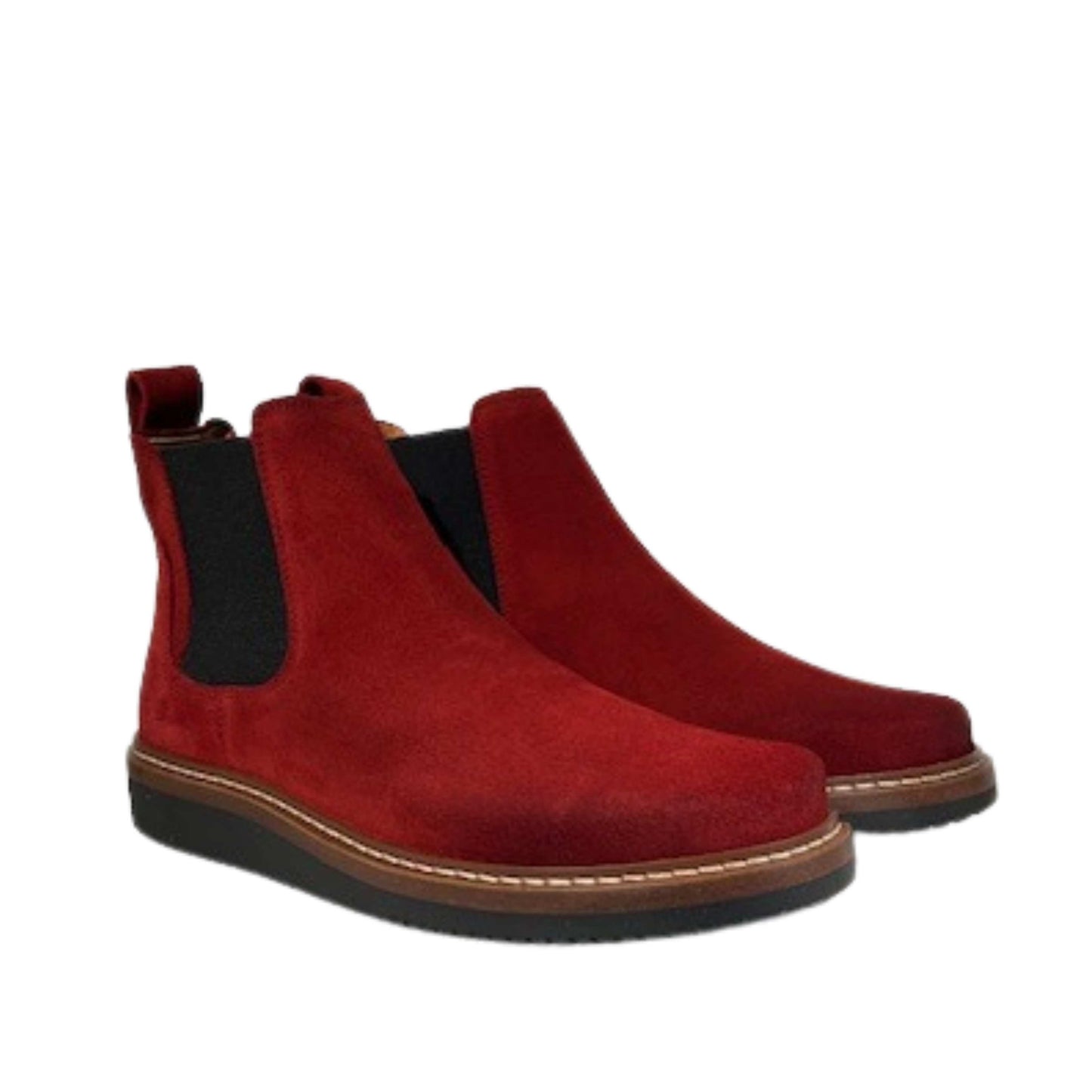 Nature støvle, Gry bourgogne oli suede