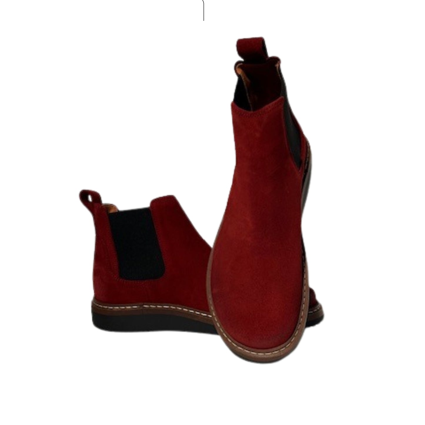 Nature støvle, Gry bourgogne oli suede