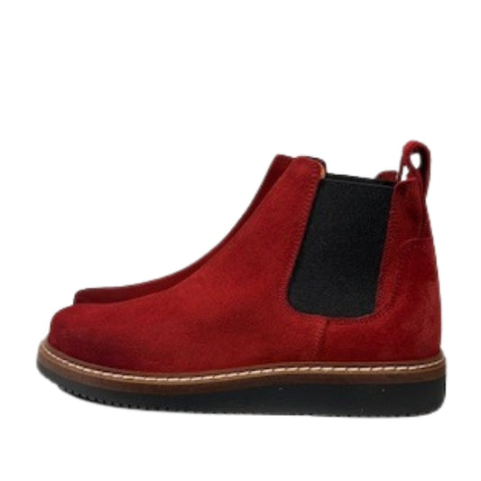 Nature støvle, Gry bourgogne oli suede