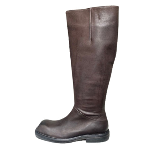 Lofina støvle lang chocolate 8542