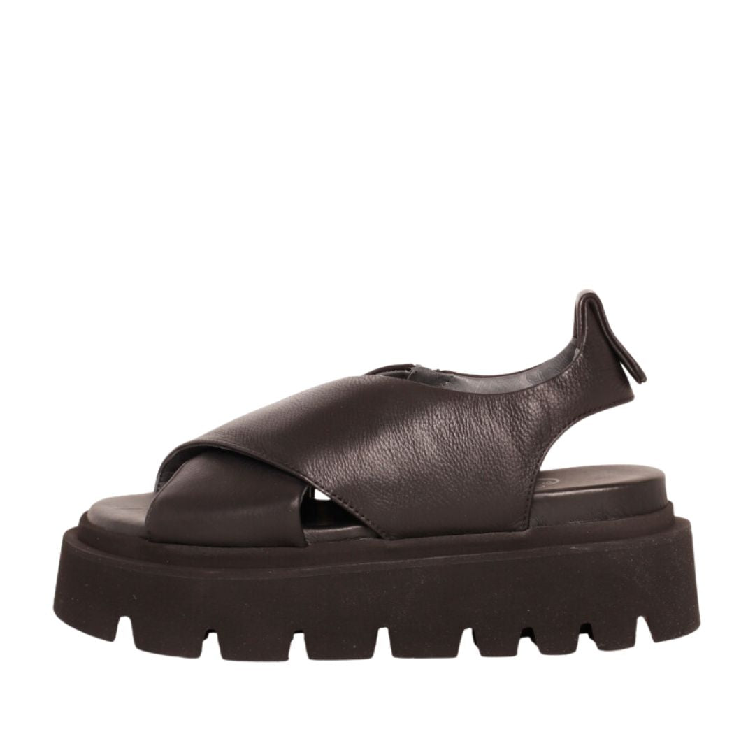 Lofina sandal, Nero (sort)