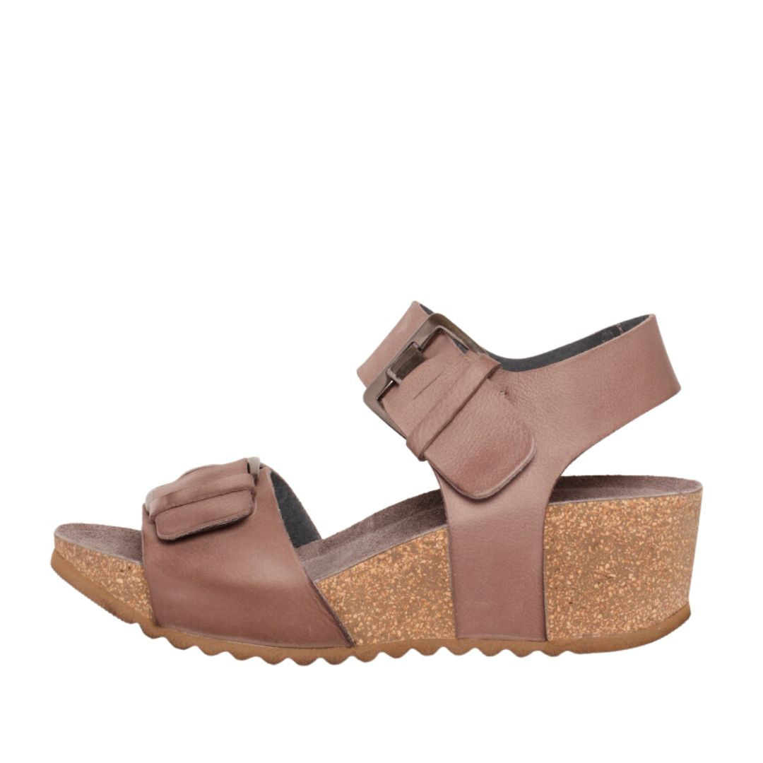 Lofina sandal, Smog (støvet brun)