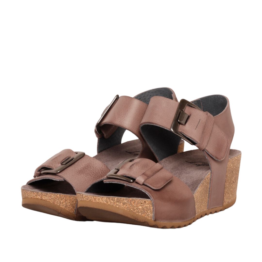 Lofina sandal, Smog (støvet brun)