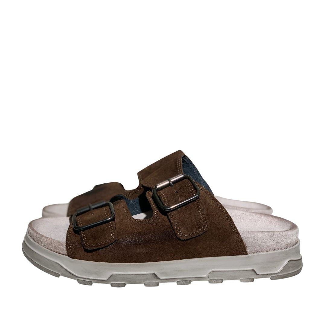 Lofina sandal, fodsengssål, espresso