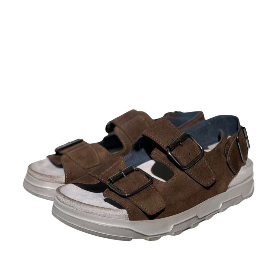 Lofina sandal, fodsengssål, espresso