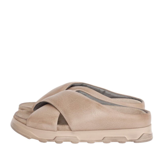 Lofina fodsengssandal, Malto, lys beige