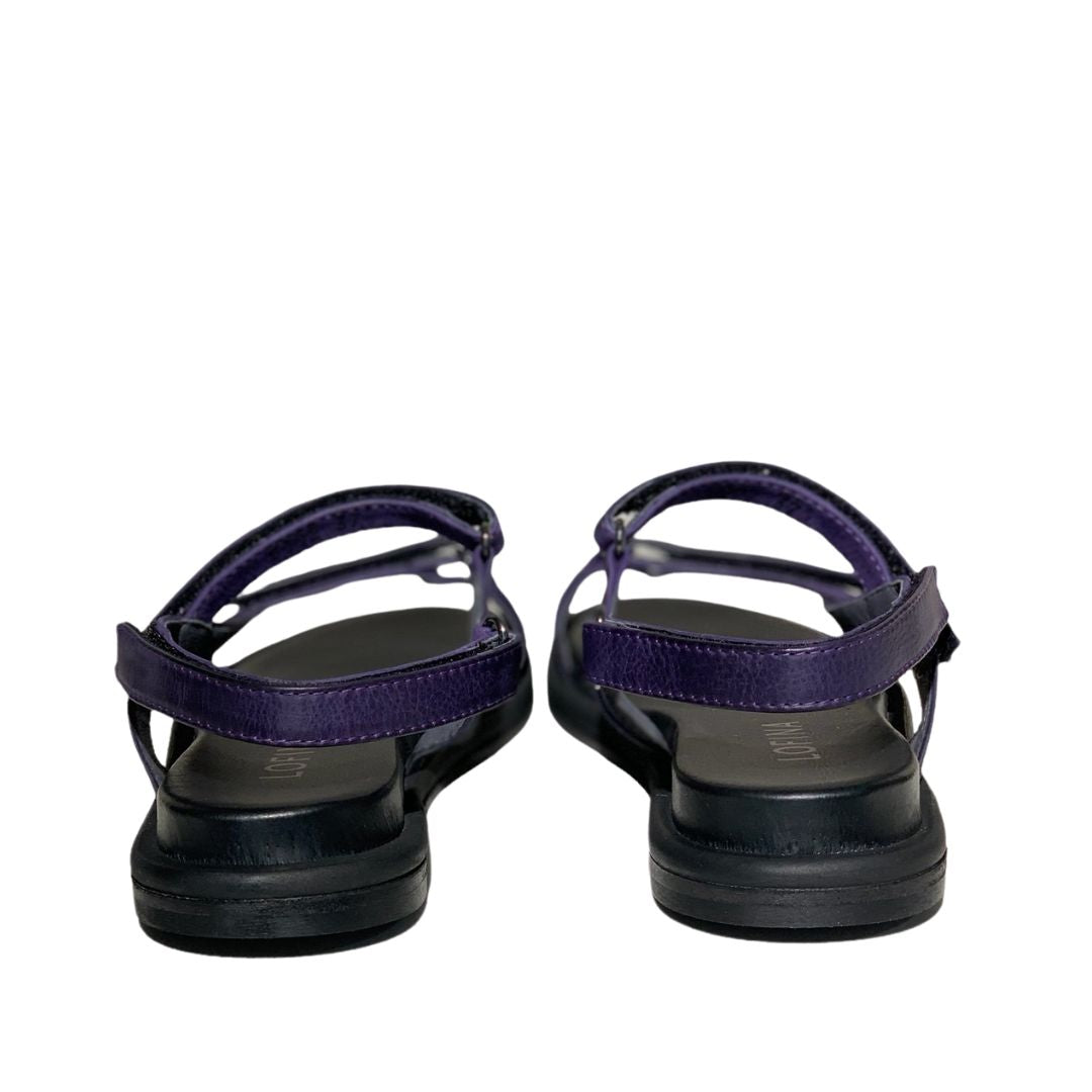 Lofina sandal, Indaco, mørk lilla