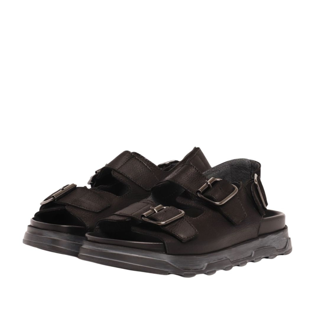 Lofina sandal, Nero (sort)