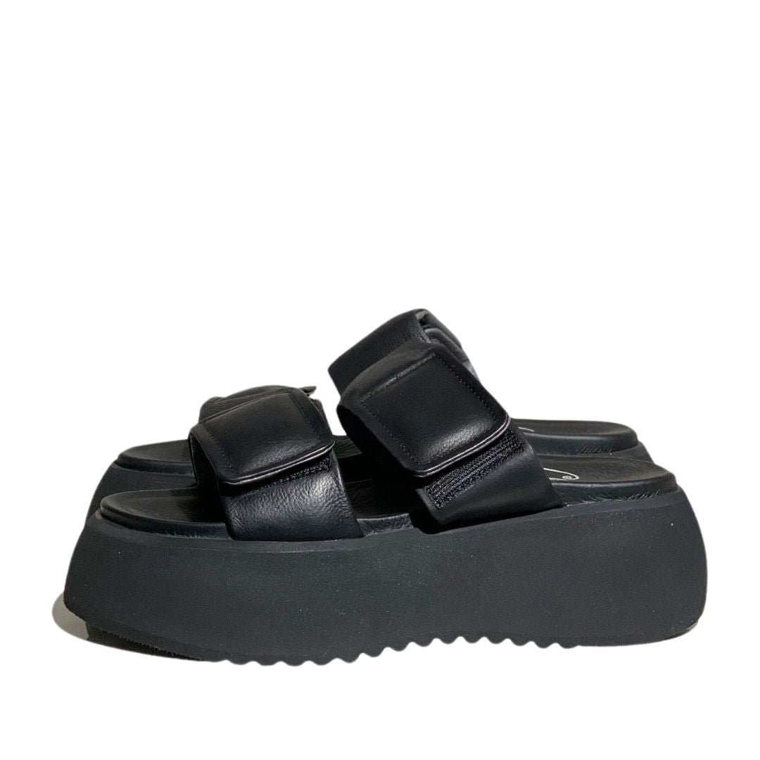 Lofina sandal, Nero (sort)