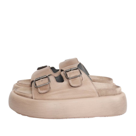 Lofina fodsengssandal, Malto, lys beige